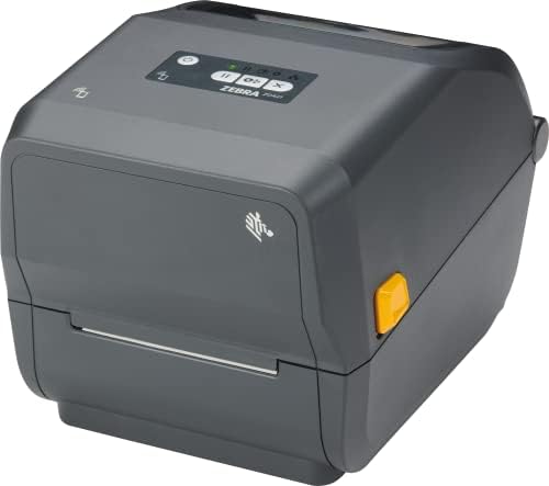 Zebra ZD421 Thermal Transfer & Direct Thermal Desktop Printer 203 dpi Print Width 4-inch USB/USB Host/Modular Connectivity ZD4A042-301M00EZ | Includes Jetset Software