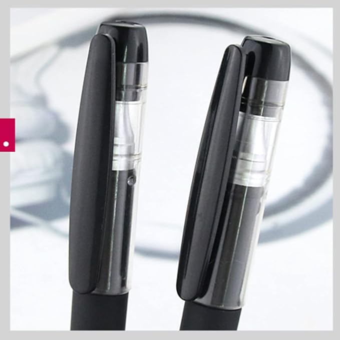 Personalized Pens with Name Words Logo Icon Engraved Custom Gel Pen for Business School Office Bank 100 Pcs