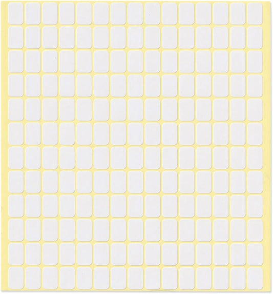 dealzEpic - Self-Adhesive Writable Blank Paper Label Stickers - 9x13mm
