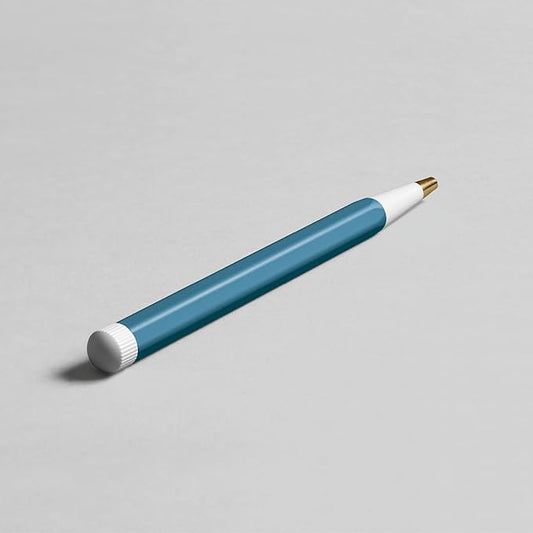 LEUCHTTURM1917 - Drehgriffel Writing Pen (Stone Blue) - Gel Pen with Black Ink Included
