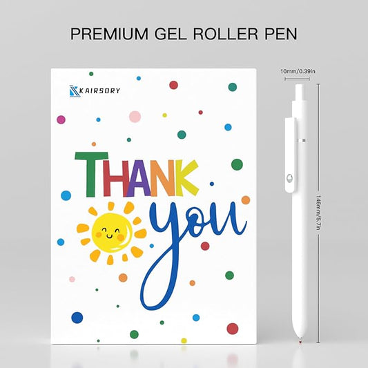 White Gel Pens,0.5mm Fine Point Tip,Quick Drying Ink, Aesthetic Cute Office School Supplies,Retractable Japanese Pen for School Office Home Supplies, Gifts for Women Men(10 Pcs Black Ink-White pen)