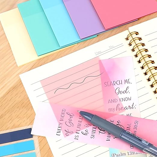 Bible Study Supplies,Bible Journaling Kit for Women,Bible Study Kit with Pens,Highlighters,Tabs,Bible Bookmark,Notebook,Sticky Notes,Bible Accessories,Beginner Christian Gifts