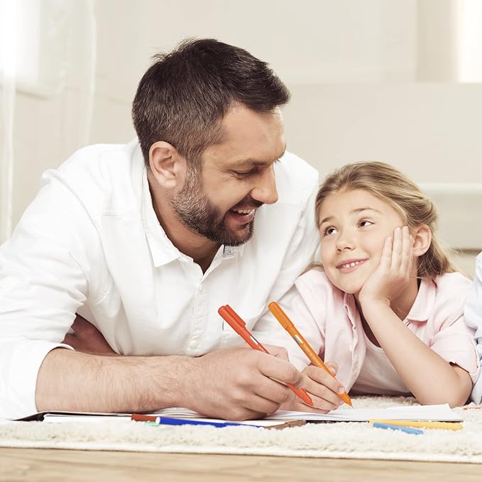 AECHY 8PCS Curve Highlighter Pen for Note Taking, Dual Tip Pens with 8 Different Curve Shapes & 8 Colors Fine Lines, Colored Curve Pens Set for Kids Journaling Back to School Supplies