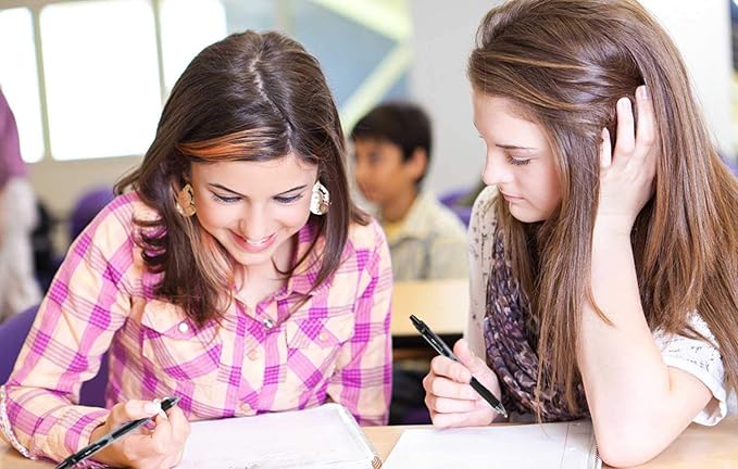 30 Pack Black Gel Pens, Retractable Medium Point Gel Ink Pens Smooth Writing for School Office Home, Comfort Grip(15 Pens with 15 Refills)