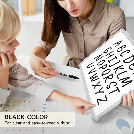 216 Pack Dry Erase Markers Fine Tip, Black Thin WhiteBoard Markers Bulk Set For Office School Supplies