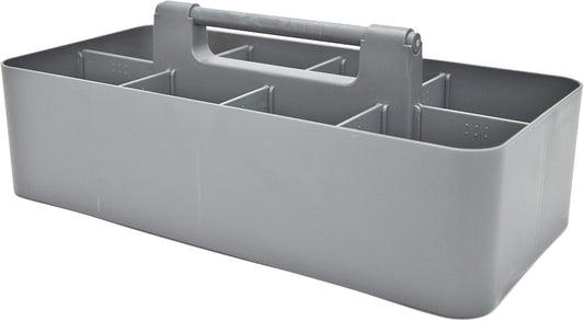 -Large Carry Caddy Bin Basket Portable Office Desk Storage DIY- MADE IN USA (Orion Gray)