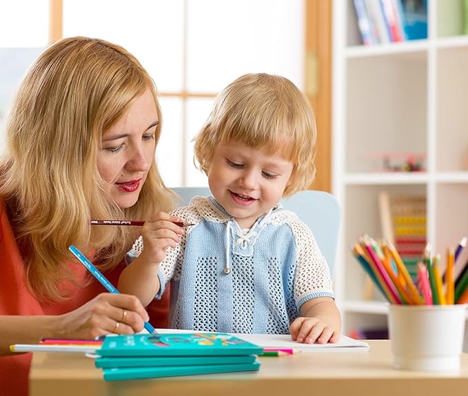 Colored Pencils Bulk, Pre-sharpened Colored Pencils for Kids, 12 Assorted Colors, Pack of 96, Coloring Pencils 1152 Count