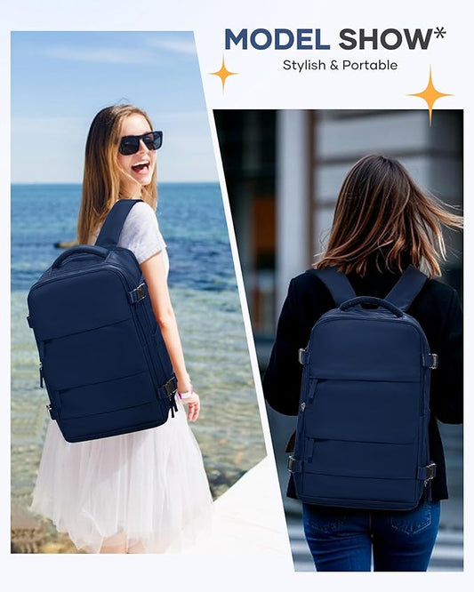 coofay Travel Backpack for Men Women Carry on Backpack for Airplanes Personal Item Bag for Traveling on Airplane Traveling Backpacks Airback Backpacks for Travel Mochila de Viaje