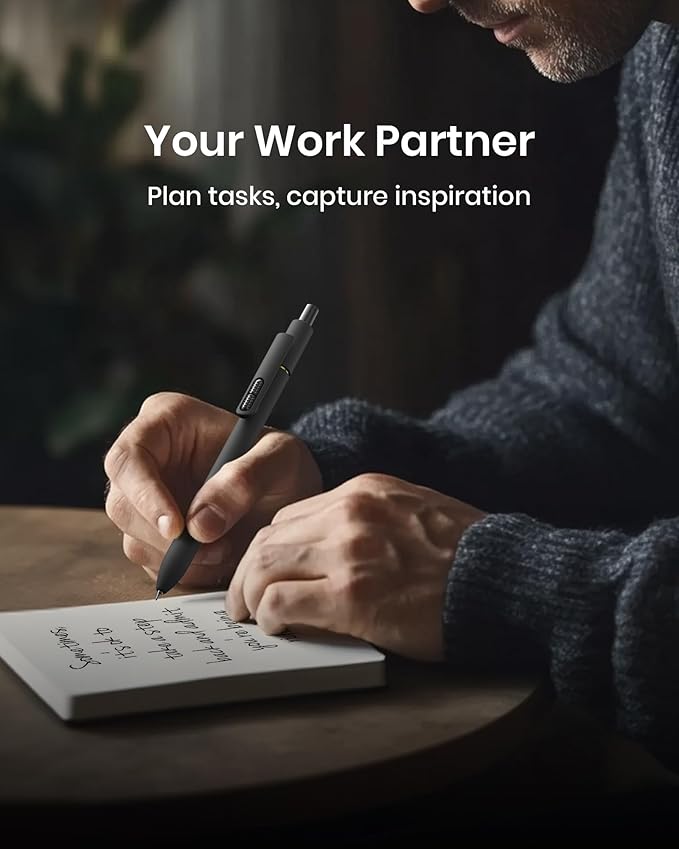 16 Pcs Gel Pens - 0.7mm Fine Point Smooth Writing Fidget Pens, Quick-Dry Long Lasting Black Ink, Office & School Supplies Men Women Student (16 Count, Black Ink)