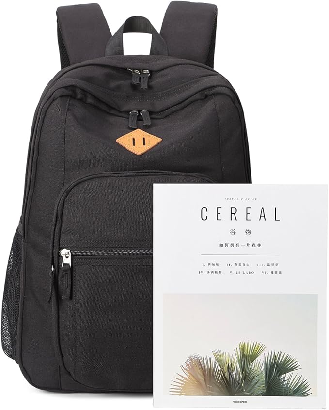 abshoo Classical Basic Travel Backpack For School Water Resistant Bookbag