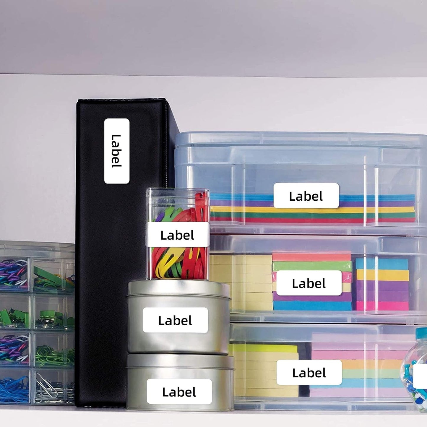 100 Sheets 3000 Pcs 30-up 1" x 2-5/8" Shipping Address FBA Labels for Laser & Inkjet Printers, 30 Up Labels 1 x 2-5/8 on US Letter,30 per Sheet Return Address Stickers, 30 per Page