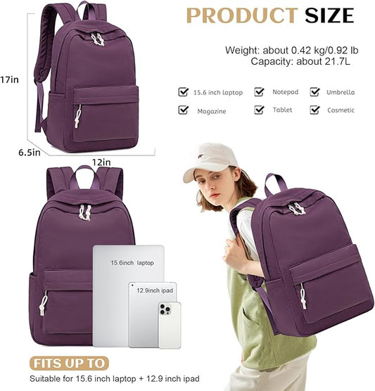 Bluboon Backpack for School Kids Backpack Teen Girls Bookbag Laptop Backpack Gifts for Women