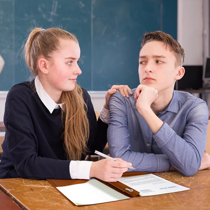 12-Pack Plastic Folders with Pockets and Prongs,2-Pocket Folders with 3 Fasteners, Poly Folders Holds 8-1/2" x 11" Paper for School/Office/Home