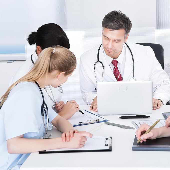 8Pcs Gel Pens with Black Ink, Fine Point Smooth Writing Pens, Quick-dry Gel Retractable Pens for Journaling Note Taking, Cute Office School Supplies for Adults Kids (0.7mm, Regular)