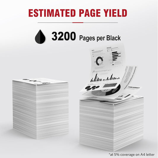 067H 067 Black Toner Cartridge Compatible Replacement for Canon 067H 067 High Capacity Works for Canon Color imageCLASS MF650C MF656Cdw MF653Cdw MF654Cdw LBP630C LBP632Cdw Printer 1-Pack with Chip