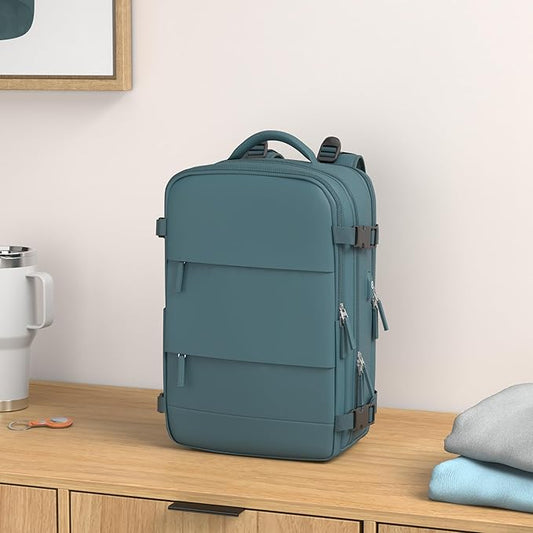 Travel Backpack For Women Men Airline Approved Carry On Backpack Flight Approved Waterproof Sports Luggage Backpack Casual Daypack Small Hiking Backpack