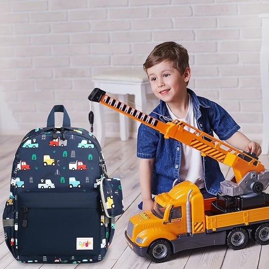 mygreen Toddler Backpack, Kids Backpack for Boys and Girls with Chest Strap