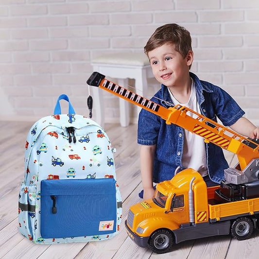 mygreen Toddler Backpack, Kids Backpack for Boys and Girls with Chest Strap