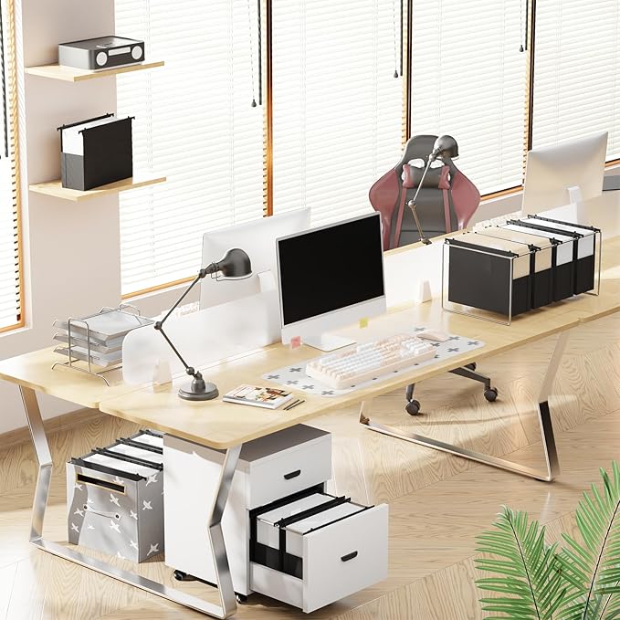 Plastic Extra Capacity Hanging File Folder Letter Size,6 Pack Heavy Duty 3" Expanding Accordian Pocket,Expandable Large Hanging Folders,Sturdy Hanging Organizer for Bulky Files-Black