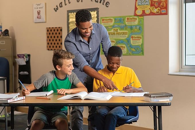 Ticonderoga® Striped Wood Pencils, 2 Soft Lead, Assorted Colors, Pack of 20