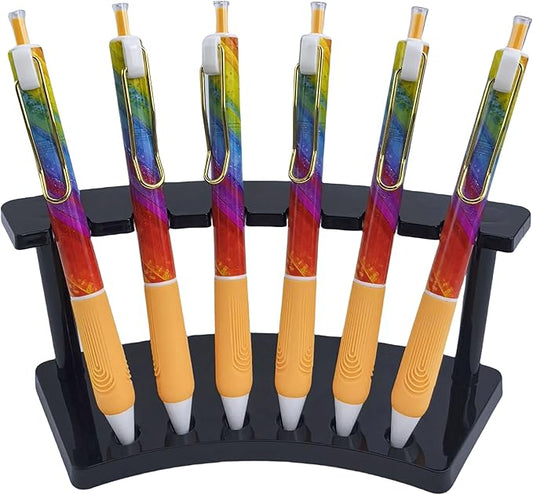 Fengtaiyuan Rd01GelBx6, Gel Ink Rollerball Pens, Black Ink, Fine Point, 0.7mm, 6 Count, Writting Pens, Smooth (Rd01GelBx6)