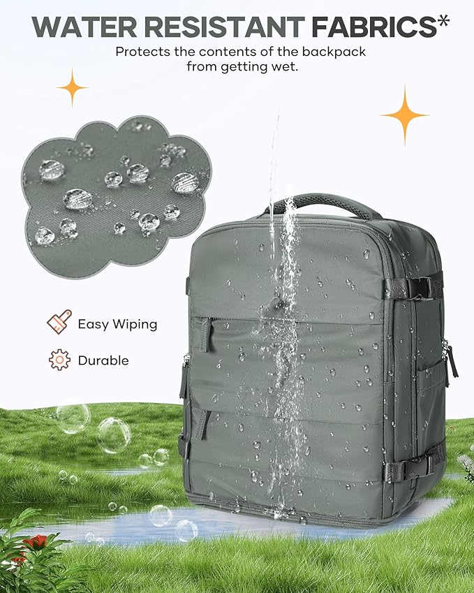 Large Travel Backpack for Women Airline Approved Carry on Backpack for Airplanes Mochila De Viaje Spirit Airlines Personal Item Bag 18x14x8 Personal Item Travel Bag Backpack for Traveling on Airplane