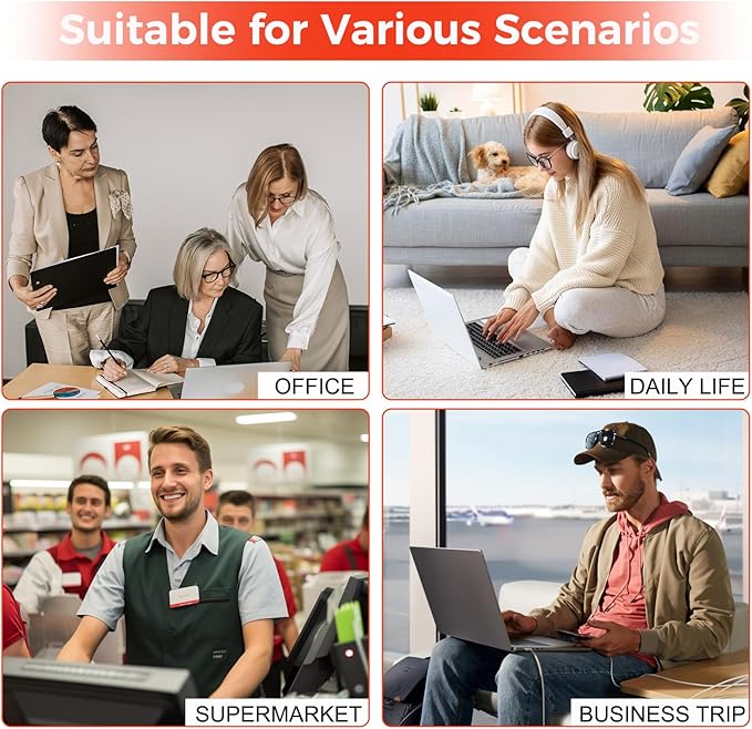 Desk Calculator Large Display Big Buttons with 12 Digits 2-line LCD, Dual Solar Power and Battery Calculators with Tax and Check Function for Office, Home, Accounting and Business Middle Size(OA-635)