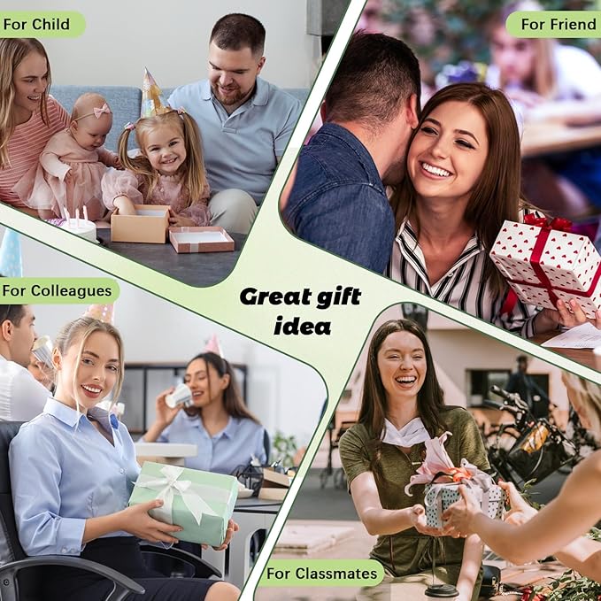 Gradient Green Calculator, UPIHO Standard Calculator with 12 Digit Display and Big Buttons,Sage Green Office Supplies and Desk Accessories for Office,School