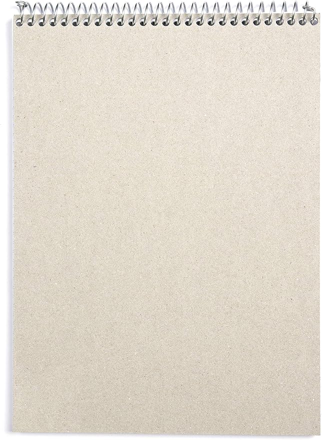 Mintra Office TOP BOUND Durable Spiral Notebooks (Arctic Ice, Chili Oil, Green Olive, College Ruled 3pk)