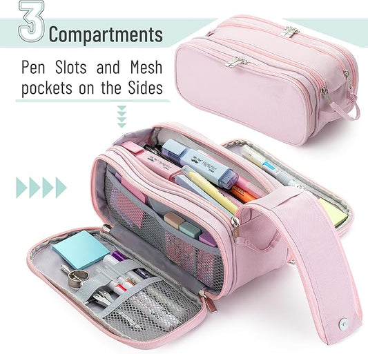 Mr. Pen- Large Capacity Pencil Case, Big Capacity Pencil Case, Big Pencil Pouch, Pen Pouch, Pen Bag