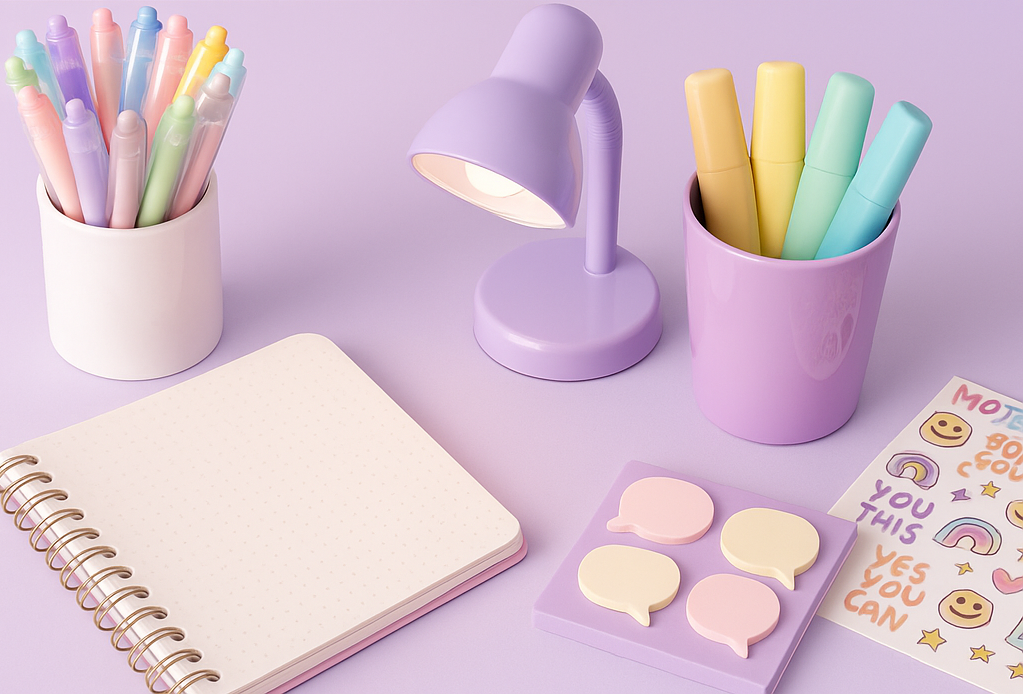✨5 Cute & Productive Study Desk Must-Haves for Every Student✨