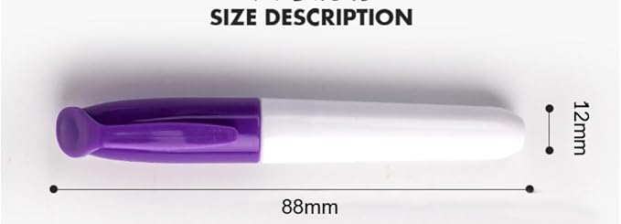 SKKSTATIONERY 36-Pcs Mini Markers, Assorted Colors, Mini Colored Permanent Markers, Marker Pens 3.5'', Markers