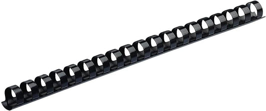 Fellowes Plastic Binding Comb 3/8" Black, 100Pack