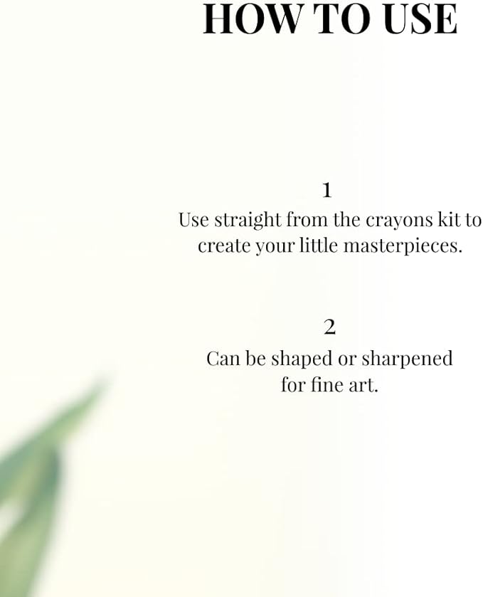 Azafran Non Toxic Organic Block Crayons 16 Colors for Toddlers - Plant Based, Natural Hypoallergenic Jumbo Crayons in Crayon Box, Non Greasy, Food Grade Colors, Paraffin free, 4.23 oz (120 Gram)