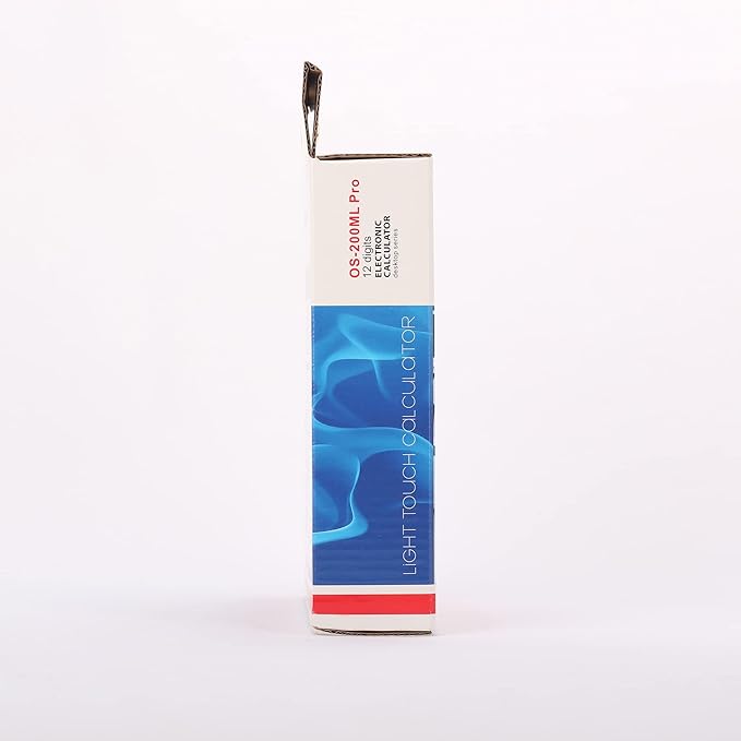 OSALO Desktop Calculator Extra Large Display 12 Digits Big Buttons Solar Accounting Calculator for Office (OS-200ML)