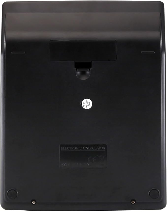 Large Desktop Calculator with 12-Digit Widescreen Display and Large Plastic Buttons for Easy Operation and Viewing