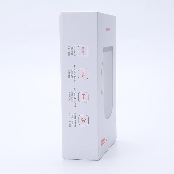 NIIMBOT D11 New Version Label Maker Machine with 3 Rolls Tape, 300DPI Bluetooth Label Printer, Portable Thermal Printer, Sticker Maker for Organizing Home Office School,White