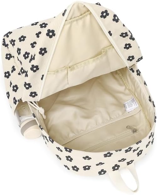 School Backpack for Teens Large Corduroy Bookbag Lightweight 15.6 inch Laptop Bag for Girls Women Casual High School College