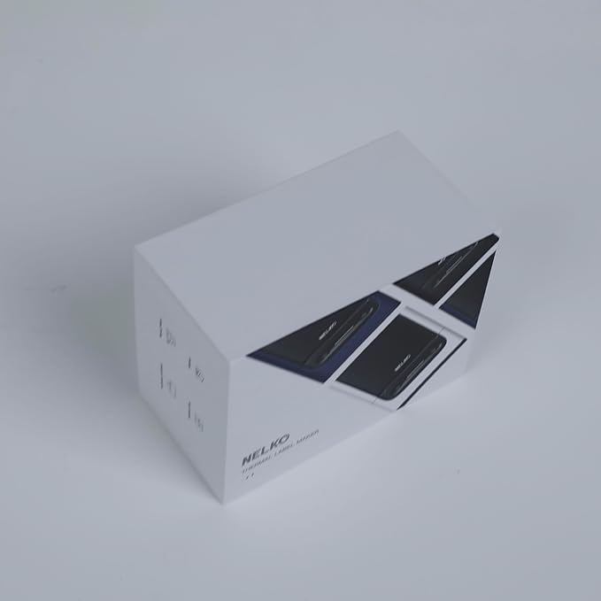 Nelko Label Maker Machine with Tape, PM220 Bluetooth Label Printer, 2 Inch Portable Thermal Printer for Small Business, Address, Logo, Clothing, Sticker Printer for Phones & PC, 1 Count, Maroon