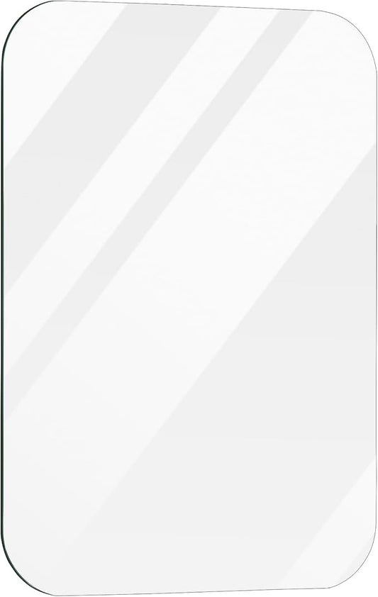 Magnetic Locker Mirror 5.5''x7'' Small Real Glass Makeup Mirror with Magnetic Backing Cute Locker Decorations for Office Cabinet Lockers Accessories