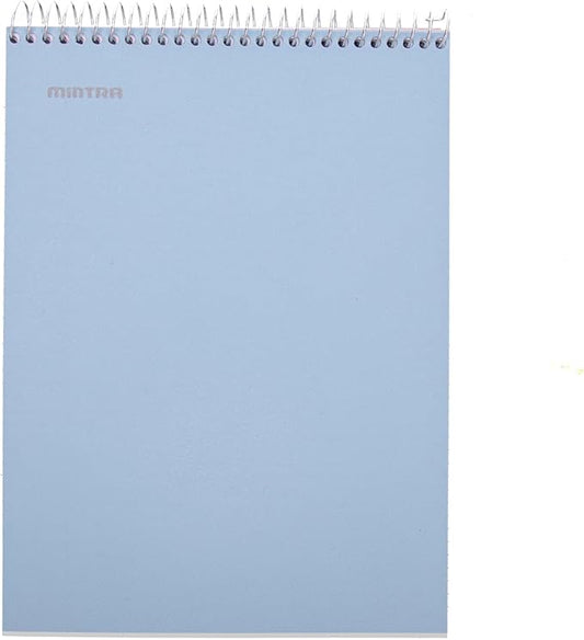 Mintra Office TOP BOUND Durable Spiral Notebooks (Spring Pink, Arctic Ice, Sun Yellow, College Ruled 3pk)