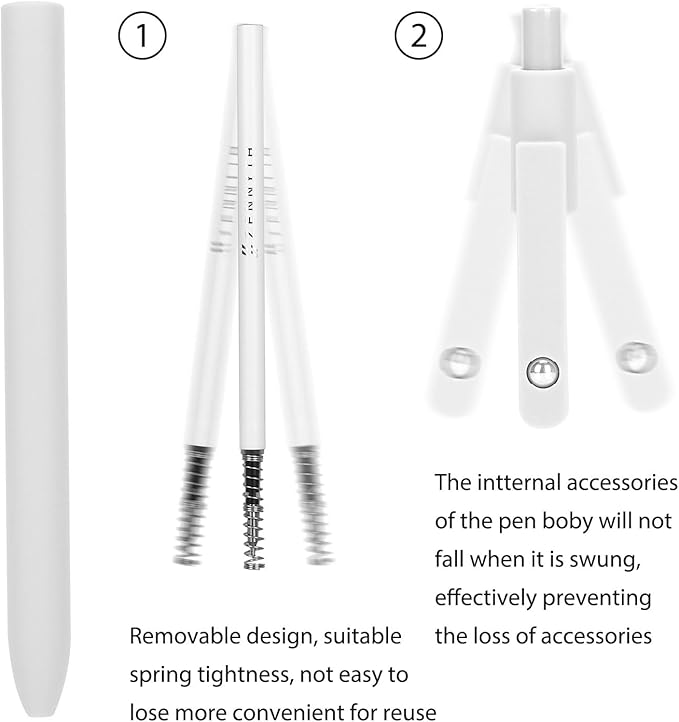 Ddaowanx Gel Pens, 0.5mm Fine Point Quick Dry Black Ink Pens Retractable, Nursing School Essentials,School Supplies, Gifts for Women (6Pcs-Black Ink)