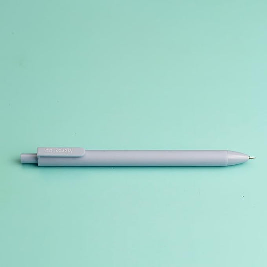 ldcrea Gel Pens 0.5 Fine Tip, Black Ink, Silky Grip, 12 Pack