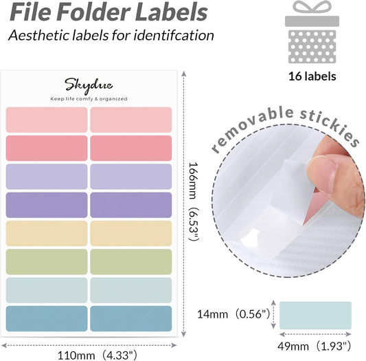 SKYDUE Expanding File Folder with 7 Pockets, Accordion File Organizer, Portable Folders for Documents, School Office Supplies Bungee Closure, Letter/A4 Size White