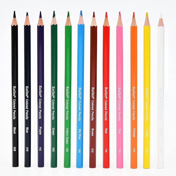 Colored Pencils Bulk, Pre-sharpened Colored Pencils for Kids, 12 Assorted Colors, Pack of 96, Coloring Pencils 1152 Count
