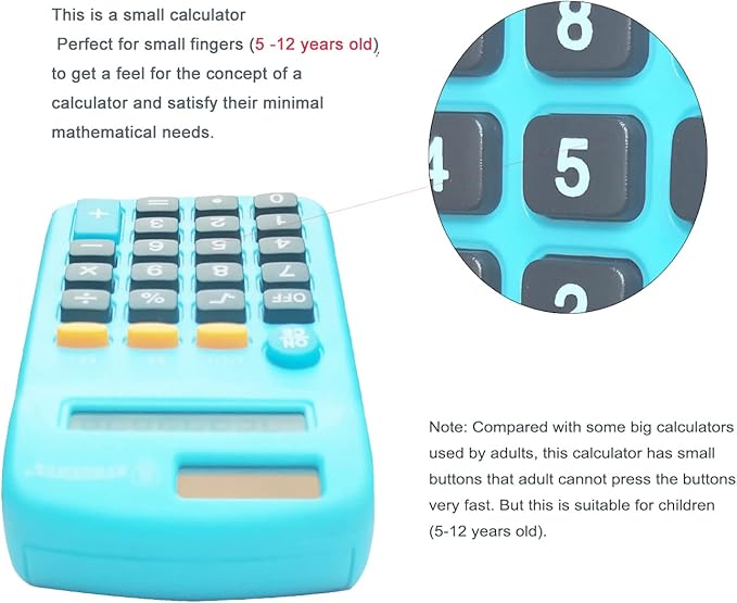Basic Calculator Dual Power 8 Digit Desktop Calculator (B, Set of 30)