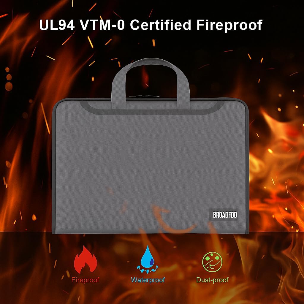 Folio Document Organizer (Grey), Durable 13-Pocket Expanding File Folder with Handle & Labels, Portable A4/Letter Organizer for Home Office, School & Travel