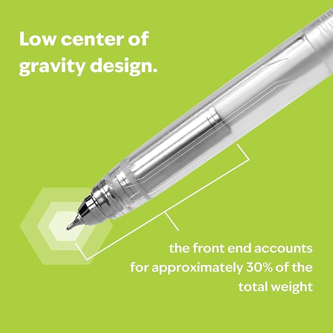 cute Pastel Ballpoint Pens Fine Point Smooth Writing Pens, 0.5mm Black Gel Ink pen, Quick-Dry Retractable with Silicone Grip, 4 Pcs - Morandi Colors for Office, School Supplies & Journaling