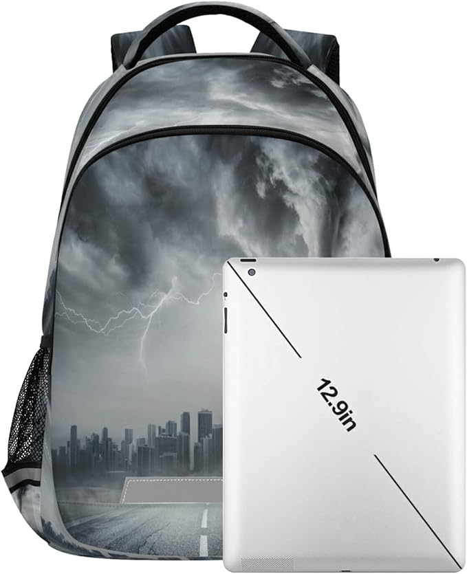 Magic Tornado Backpack for Girls Kids Boys School Bookbags,Student Laptop Backpack Carrying Bag Casual Lightweight Travel Sports Day Packs