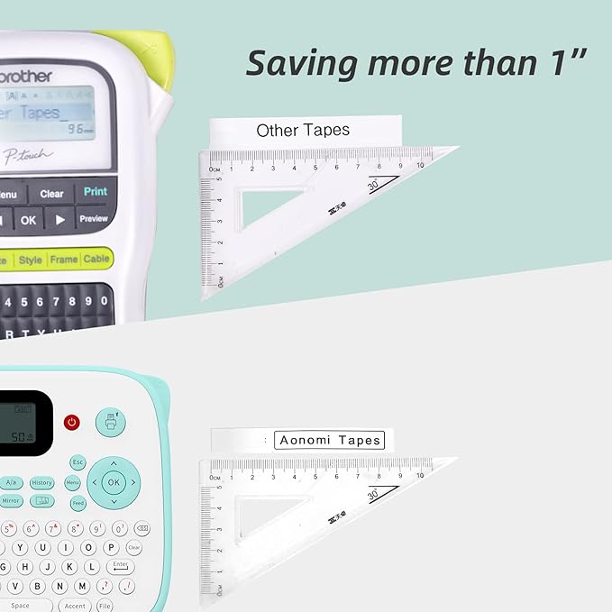 Label Maker Machine with Tape,D210S Portable Handheld Label Maker,QWERTY Keyboard Label Machine,with AC Adapter and 12mm 231 Tape, Easy to Use for Home Office School Label Organization,Green